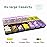 Mossime XL Large Daily Pill Organizer 2 Times a Day, Extra 7 Day Pill Box Am Pm, Weekly Day Night Vitamin Holder, Medicine Organizer, Big Pill Container, Medication Dispenser 14 Compartments