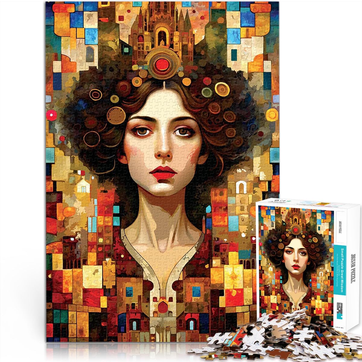 1000 Piece Jigsaws for teenagers Puzzle Cubist Iconic Beautiful Entspannungsspiele Wunschliste mit dem Weihnachtsmann52x38cm