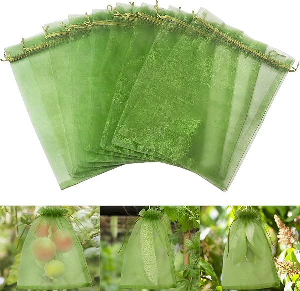 LINSOCLE bolsas verde oscuro 20 × 30 cm, 100 piezas – Imagen 1