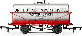 Hornby United Oil Importers Ltd 20T Wagon Tanker Model Kit, Silver Livery