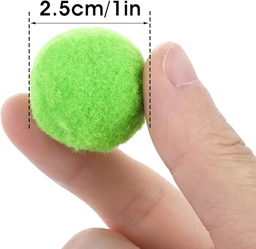 Miniatura 3 de Pelotas grandes de juguete para gatos, bolas suaves para gatos de 1 pulgada (50 piezas)