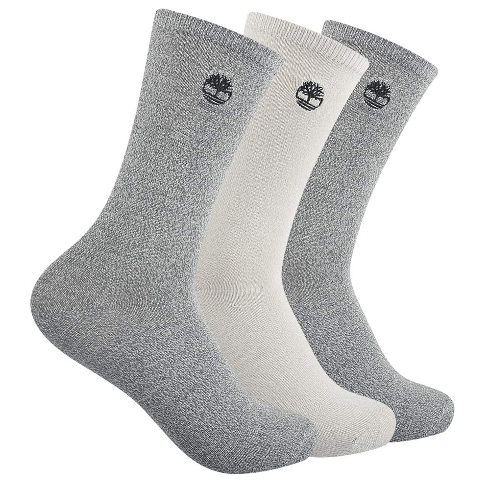 TimberlandWomen's 3-Pack Super Soft Crew Length Socks