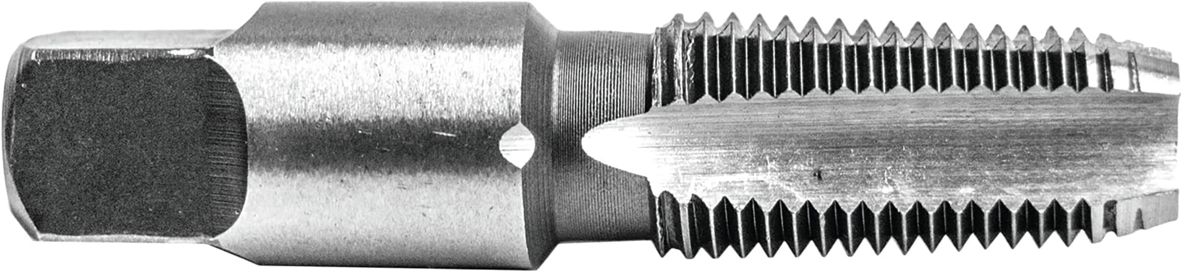 Century Drill & Tool 95201 Carbon Steel Pipe Thread Tap, 1/8-27NPT