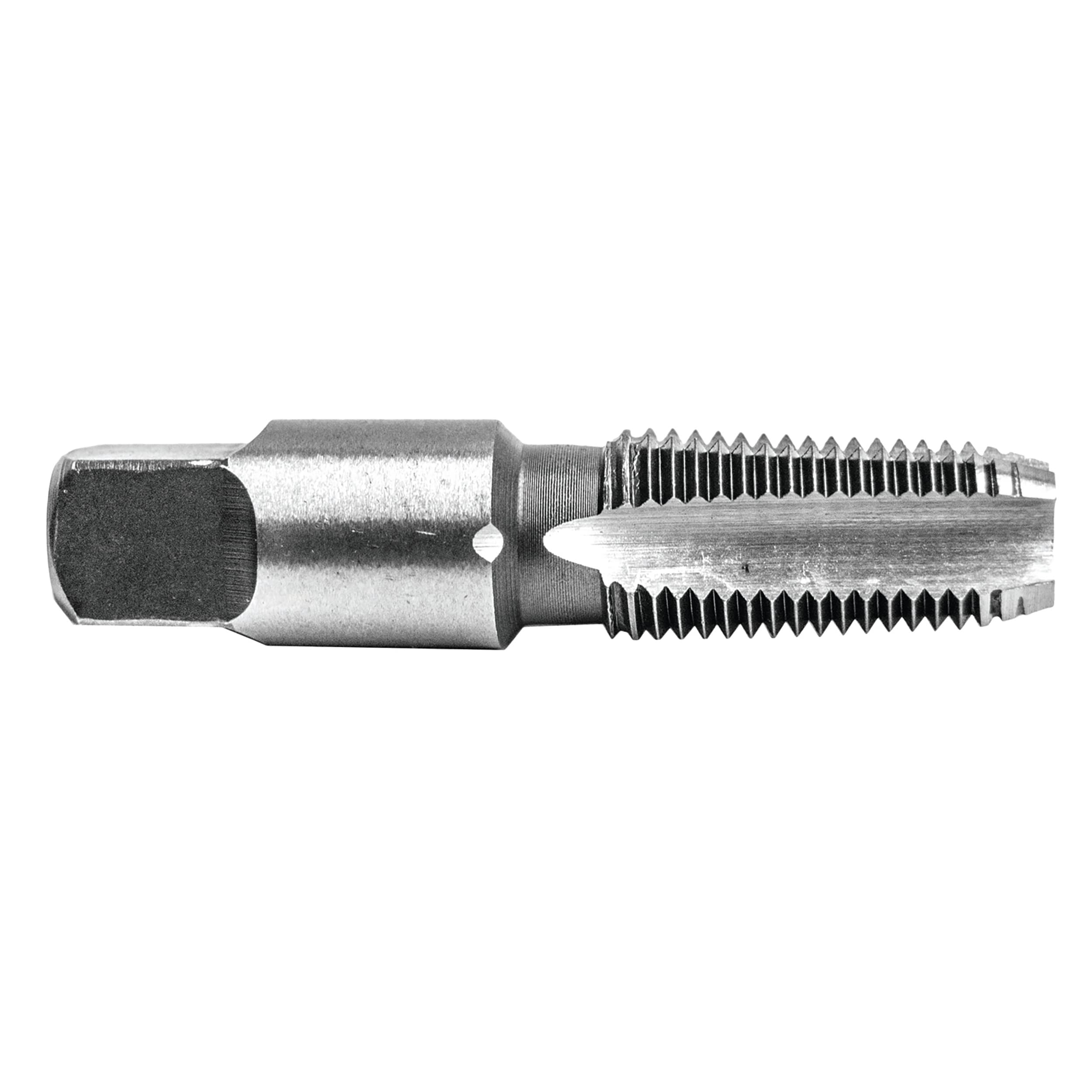Century Drill & Tool 95201 1/8-27 NPT National Pipe Thread Tap, High Carbon Steel for Metal Use, Tap Sizes for Internal Pipe Threading, 75% Thread