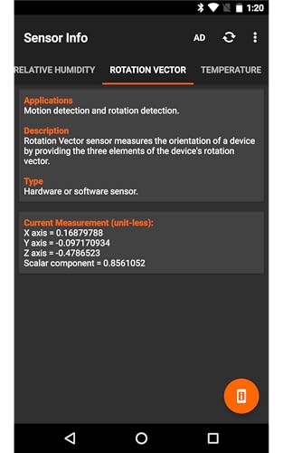 Sensor Info