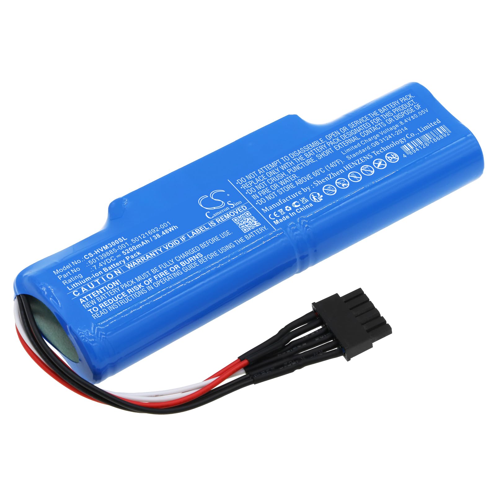 XSPLENDOR 5200mAh Replacement battery for Honeywell Thor VM3 PN 50139885-001 L3-52301624A-R OVT270L1R00 OVT270L1R01 50121692-001