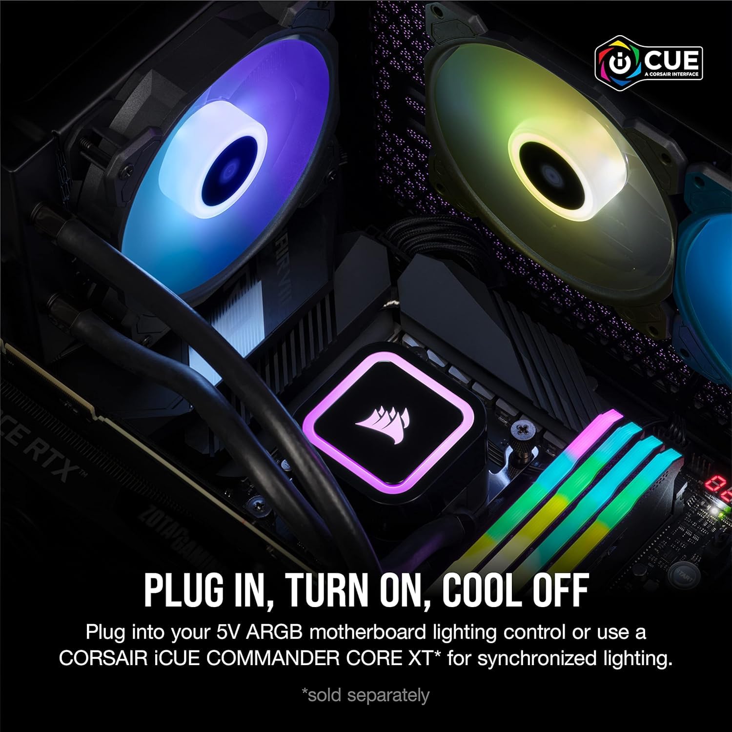 Amazon.co.jp: Corsair H60x RGB Elite Liquid CPUクーラー
