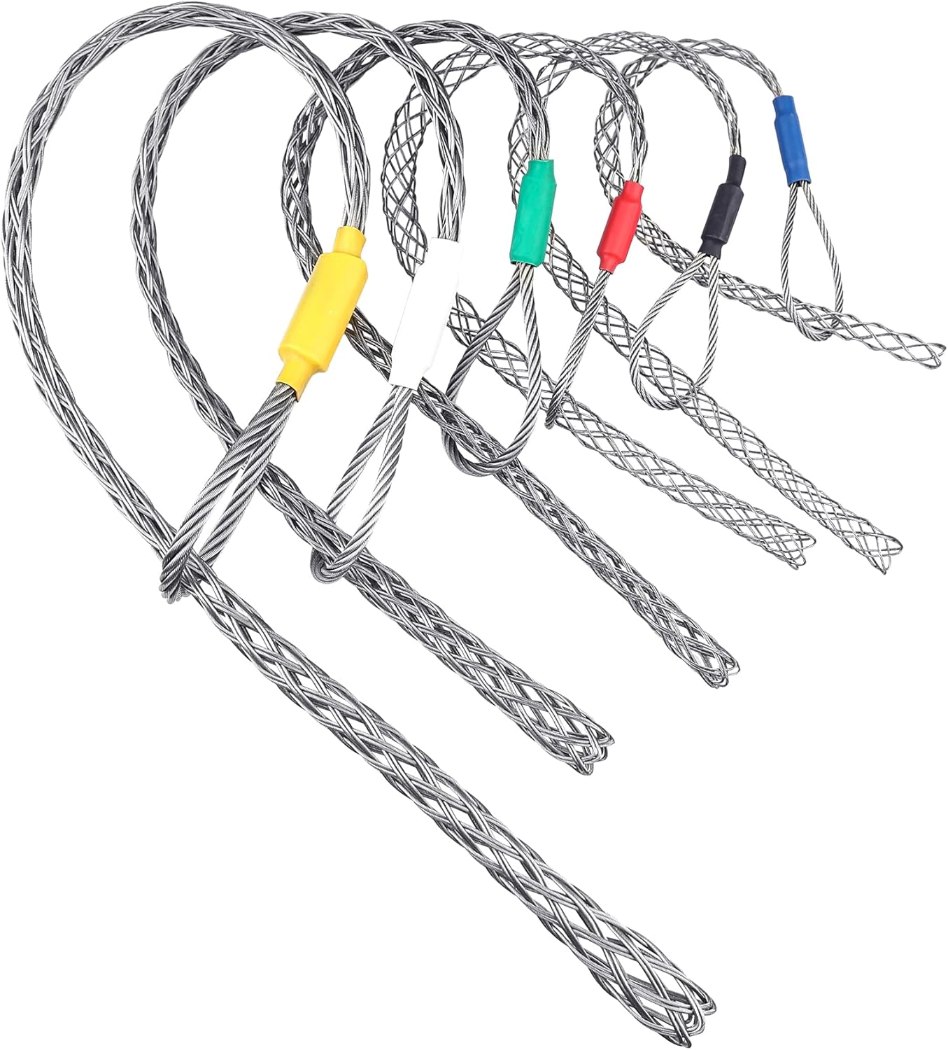 Bueyfolt Cable Pulling Sock Grip, Wire Pulling Grip Tools, for Electrical Grips, Light and Heavy Cables (4-6MM), 1 Pack - Image 4