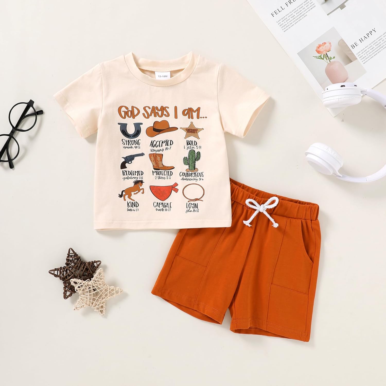 YOUNGER TREE Toddler Baby Boy Summer Clothes Dinosaur T-Shirt and Shorts Boy Outfits 12 Months to 4T - Image 2