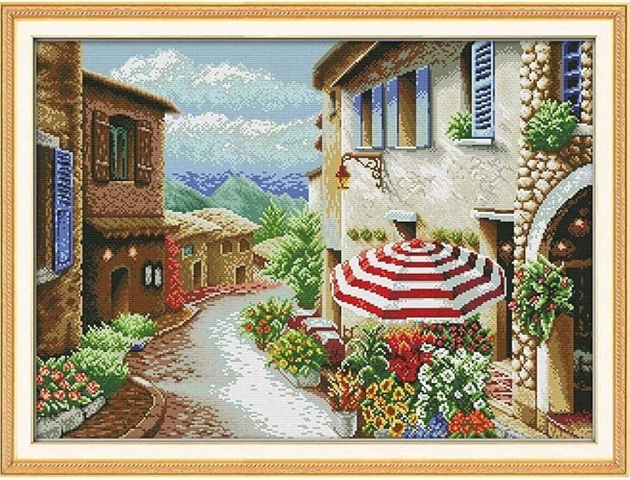 Amazon.co.jp: JXGZSZX刺繍キットクロスステッチ刺しゅうキット11CT