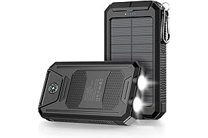 Mregb Power Bank 36800mAh Portable Solar Charger