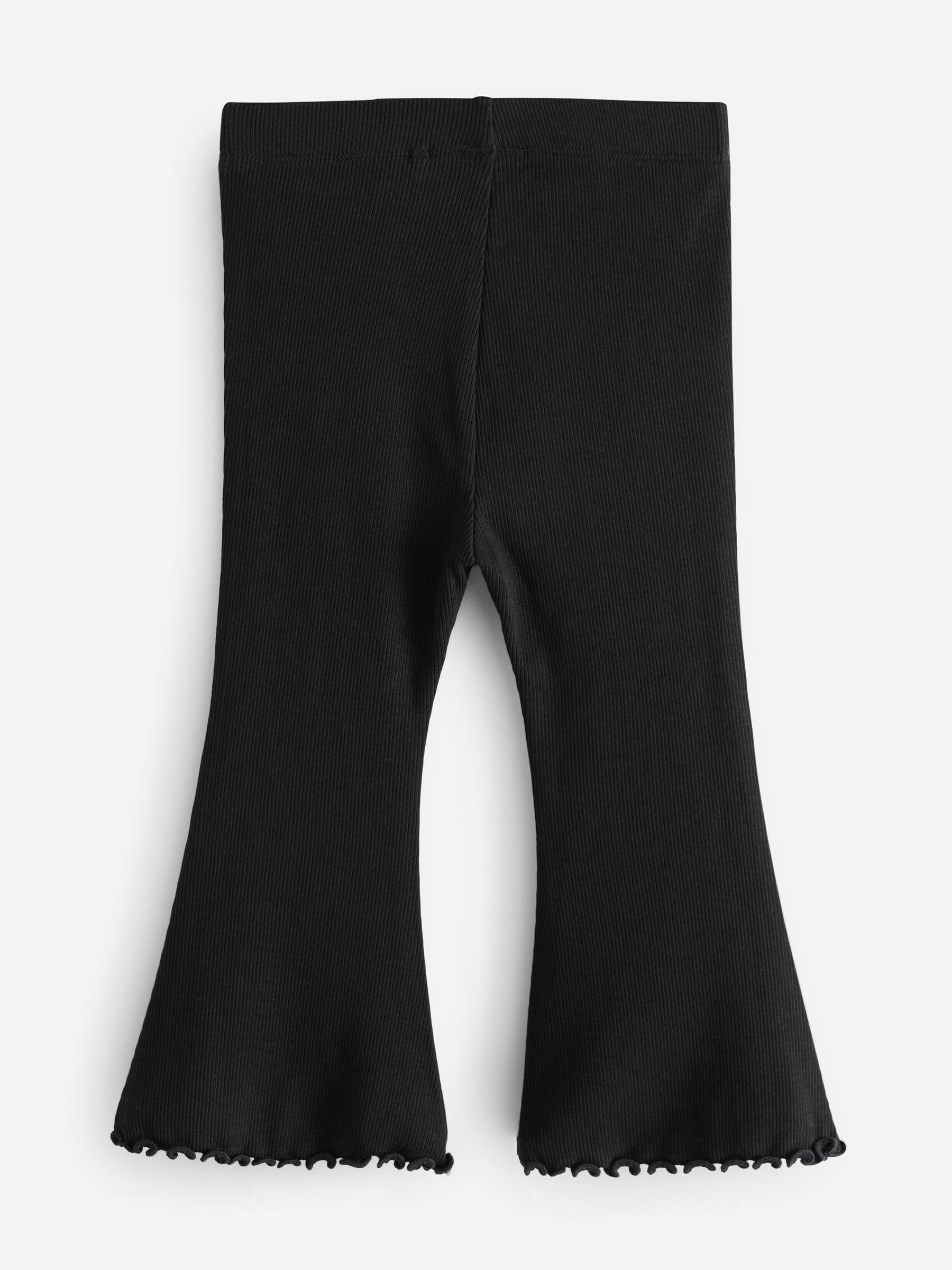 NEXT Fille Lot de 5 Leggings côtelés évasés