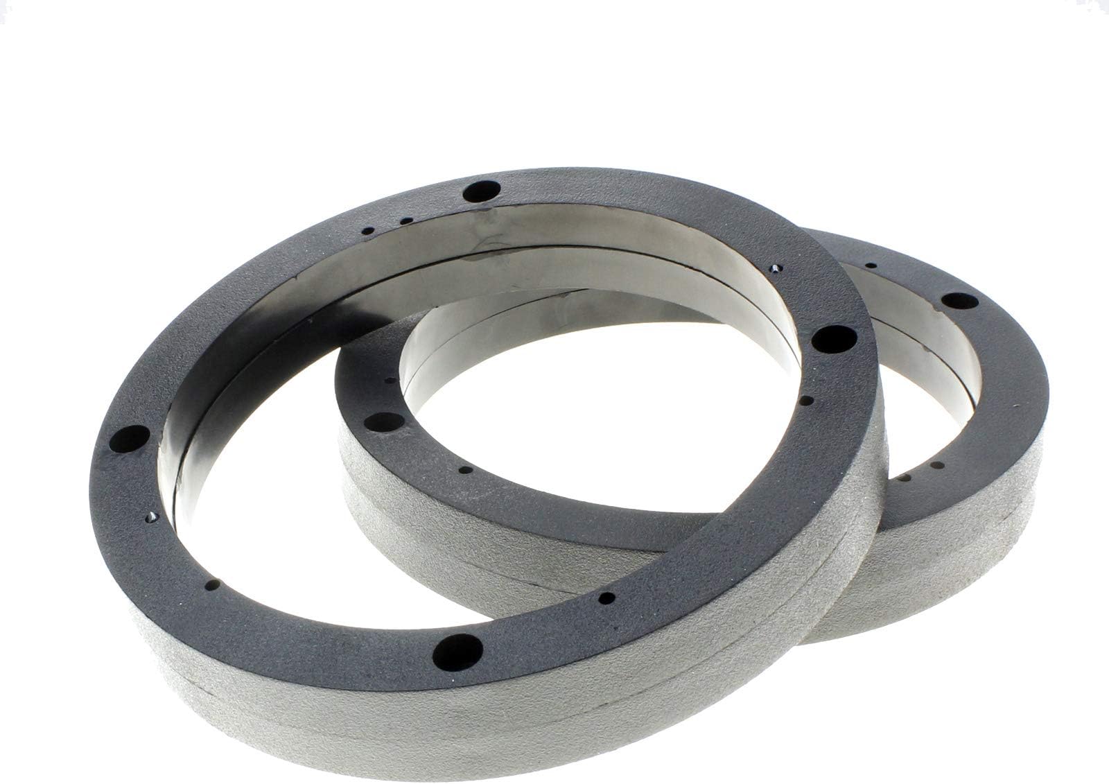AT65ADP 2 Pack 6 1/2 inch Speaker Spacer 1/2" inch Depth Extender Rings 6.5" Pair