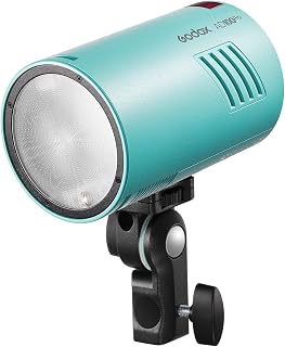 LAURAG AD100Pro Pocket Studio Portrait Flash Light Photography Lamp OLED Screen 5800K 1/8000s Sync TTL/Multi/M Flash Built-in 2.4G Wireless X System 5 Groups 32 Channels with 2600mAh Battery