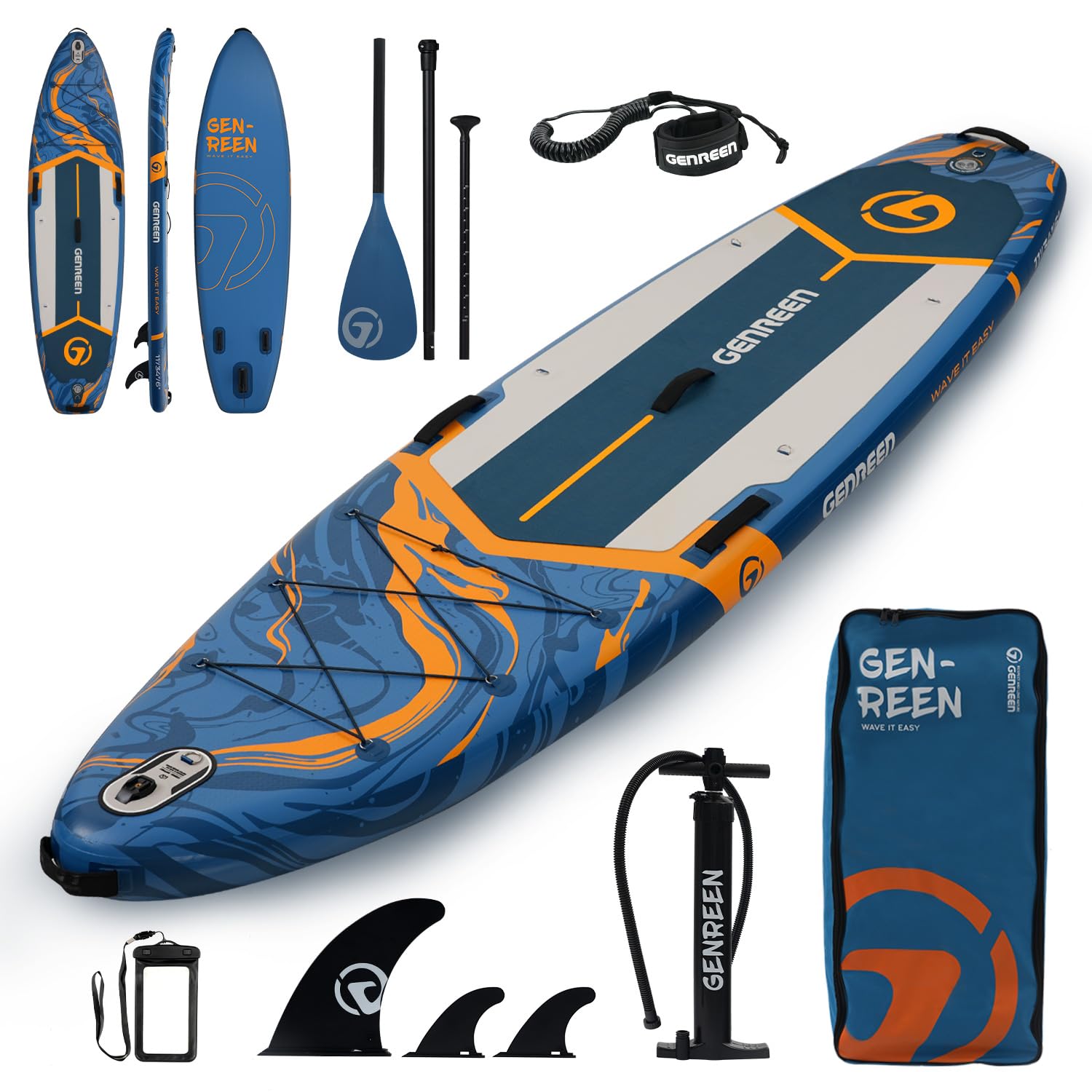 Genreen Paddle Board,sup,Paddle Boards for Adults,sup Board,Stand