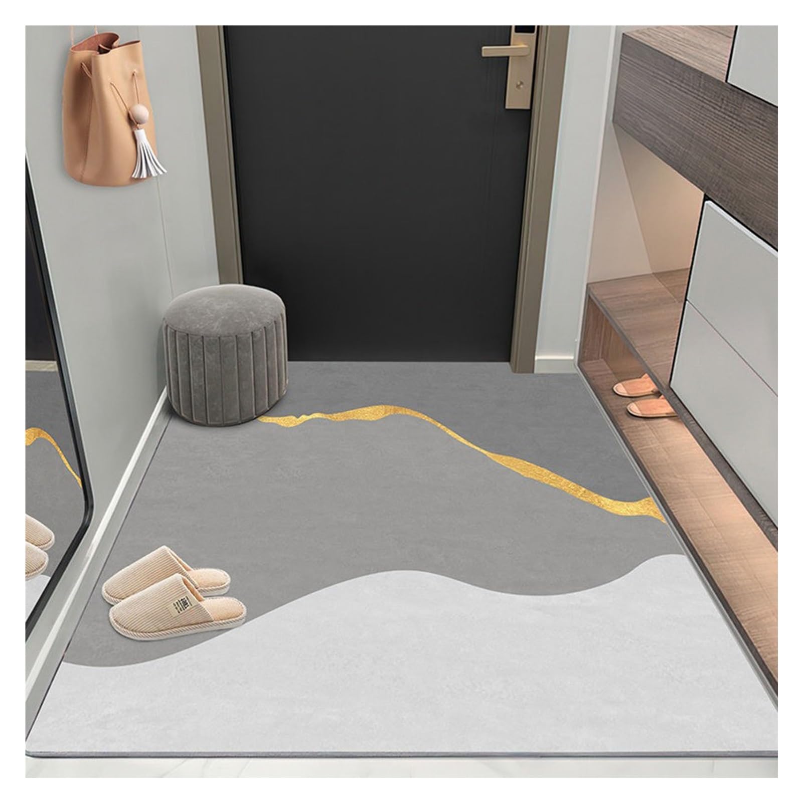 Alfombra de pelo corto ideal para colocar debajo de la mesa de centro en salones