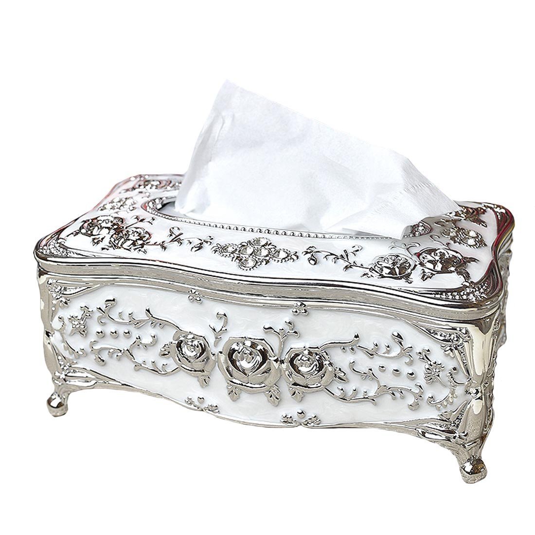 彫刻ティッシュBOX 日光彫り ティッシュボックス 桜 - Tissue Box新品
