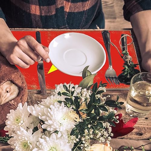 Miniatura 4 de Manteles individuales de recuerdo del país de Vietnam para cocina, manteles individuales de lona lavables resistentes al calor para cocina,