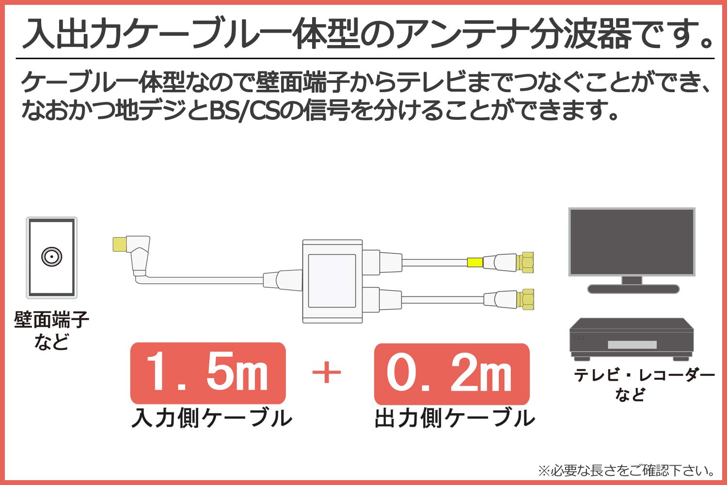 TOSHIBA REGZA 24V 4Kケーブル 分波器付き　配送料着払い TOSHIBA REGZA 24V 4Kケーブル 分波器付き 配送料着払い 日本