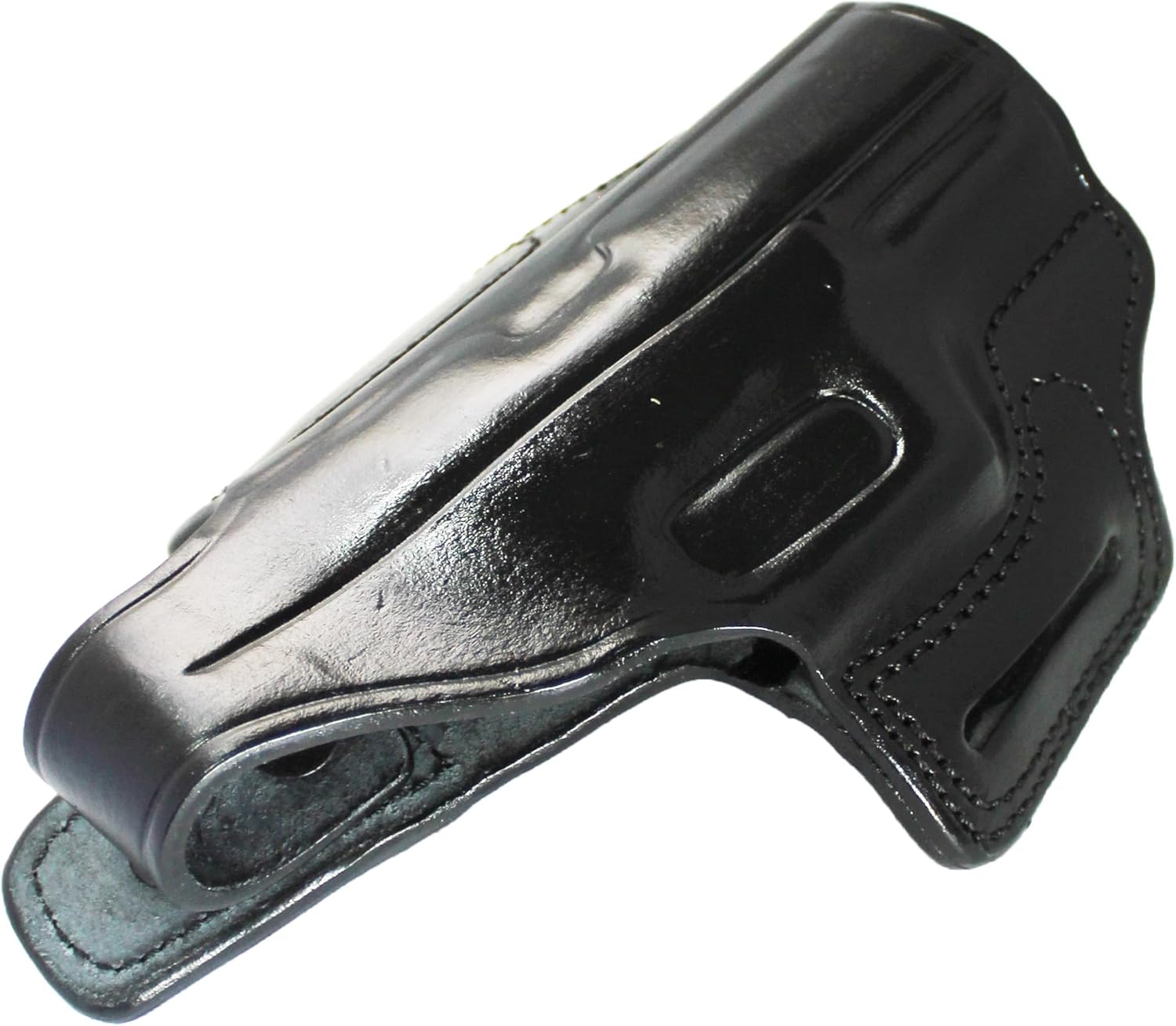 YT HOBBY Handmade Leather OWB Carry Two Slot Thumb Break Gun Holster for Walther P99