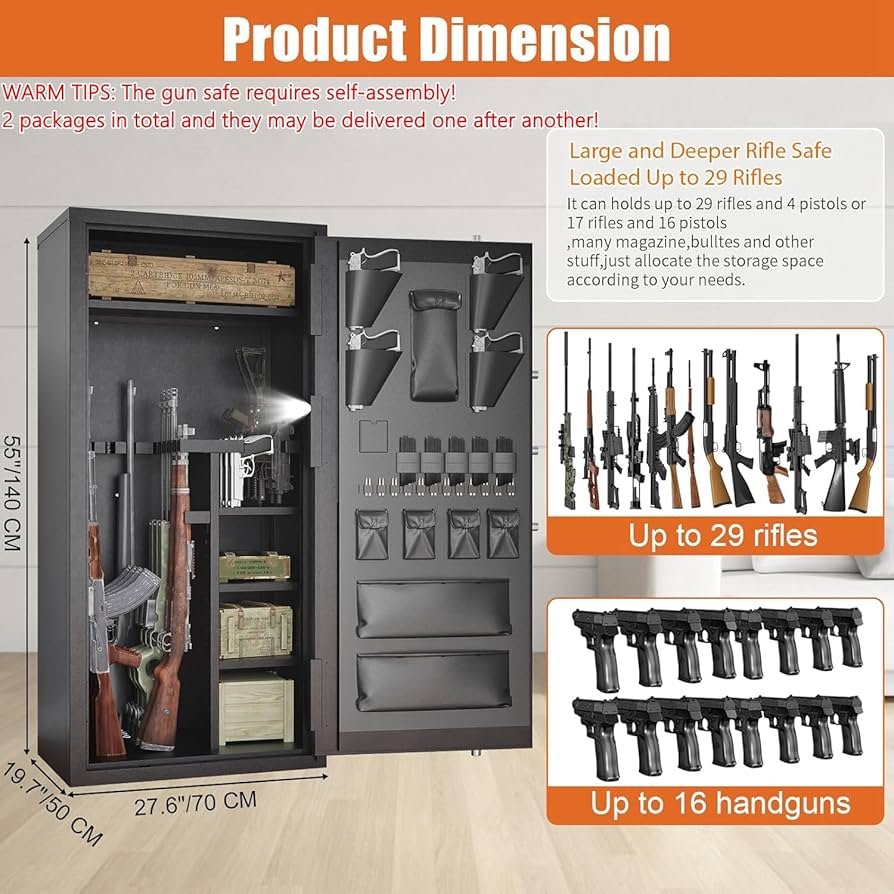 How Many Rifles Can a Rifle Safe Hold? Maximize Your Storage!