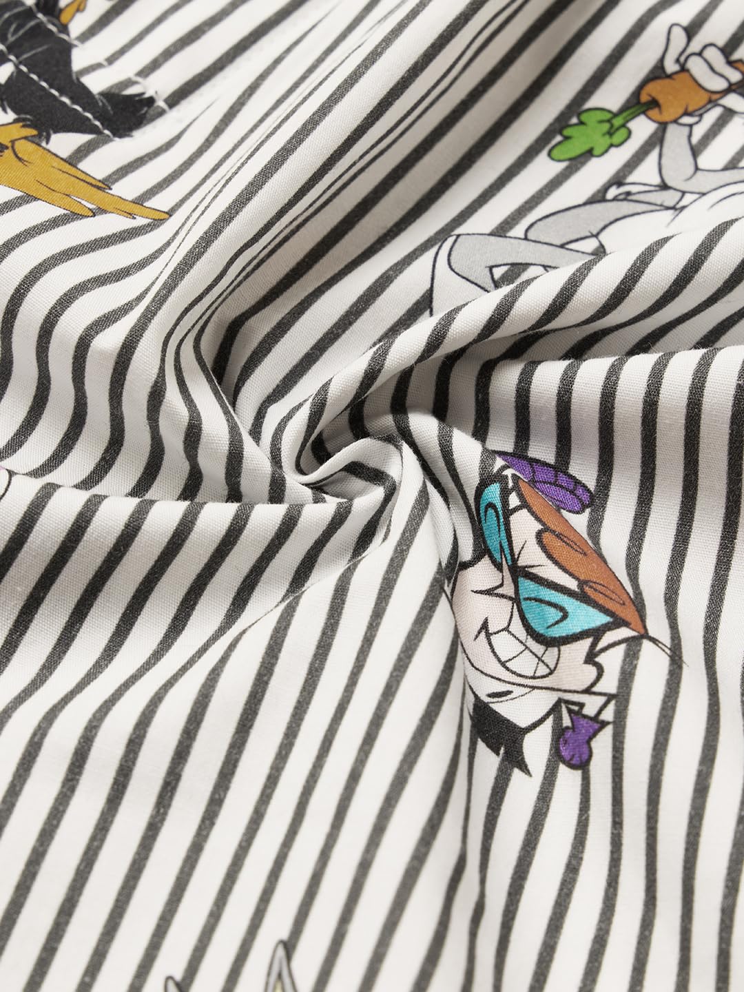 The Souled Store Cartoon Network: Ultimate Fun - Boxer da uomo e ragazzo, con elastico in vita, in cotone bianco e nero, vestibilità regolare, leggeri, per tutti i giorni