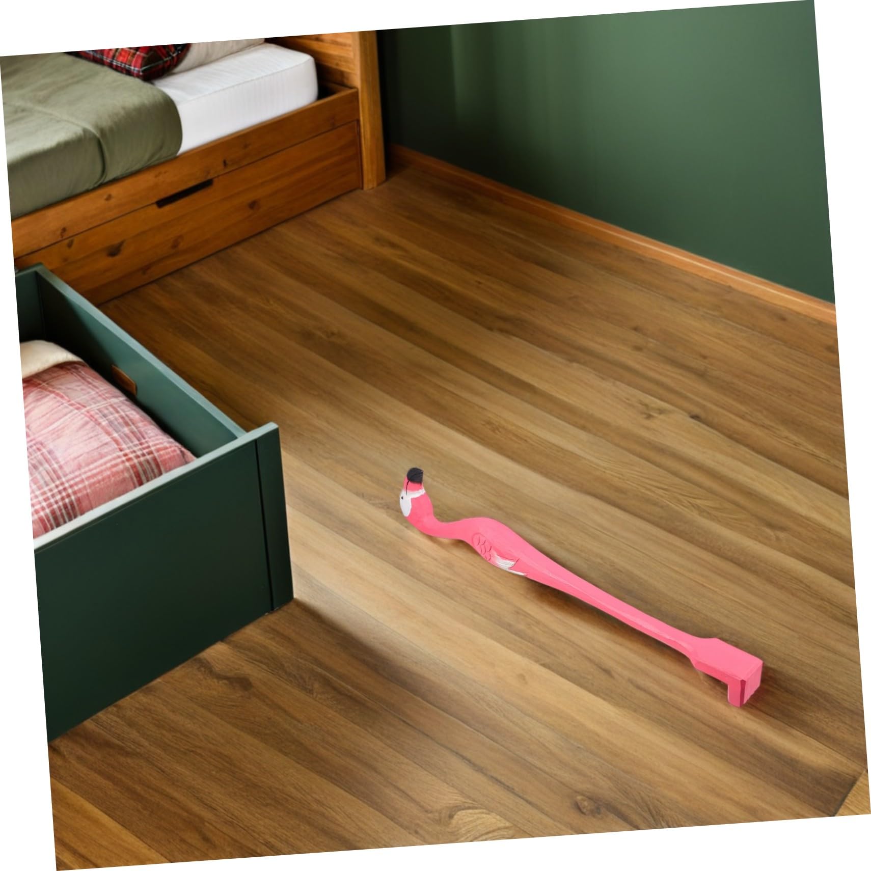 Yardenfun 2 Piezas Rascador de Espalda de Madera con Mango Diseño Artístico Forma de Animal para de Picazón Corporal Herramienta Portátil y Duradera para Hombres y Mujeres