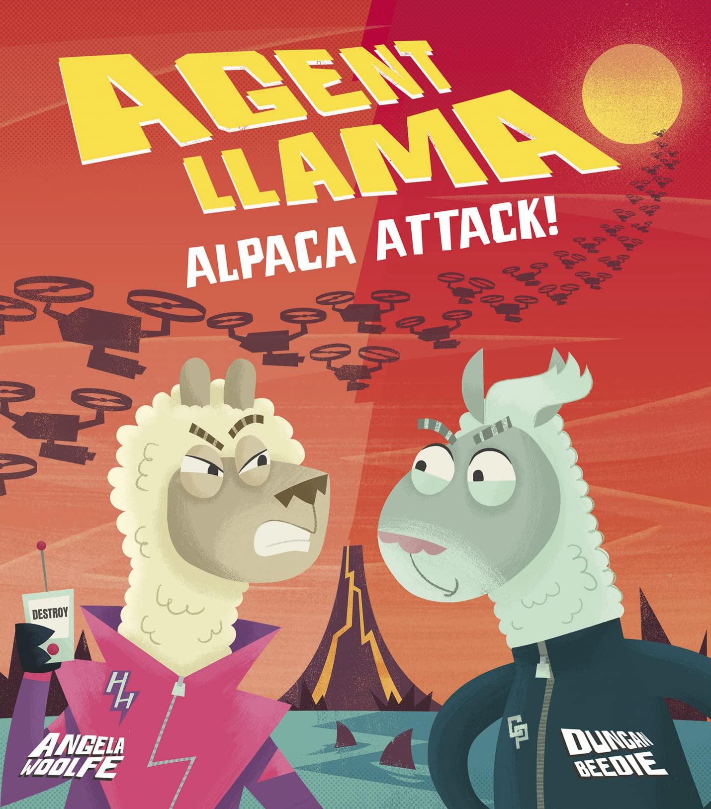 Agent Llama: Alpaca Attack! by Angela Woolfe (Hardback Book)