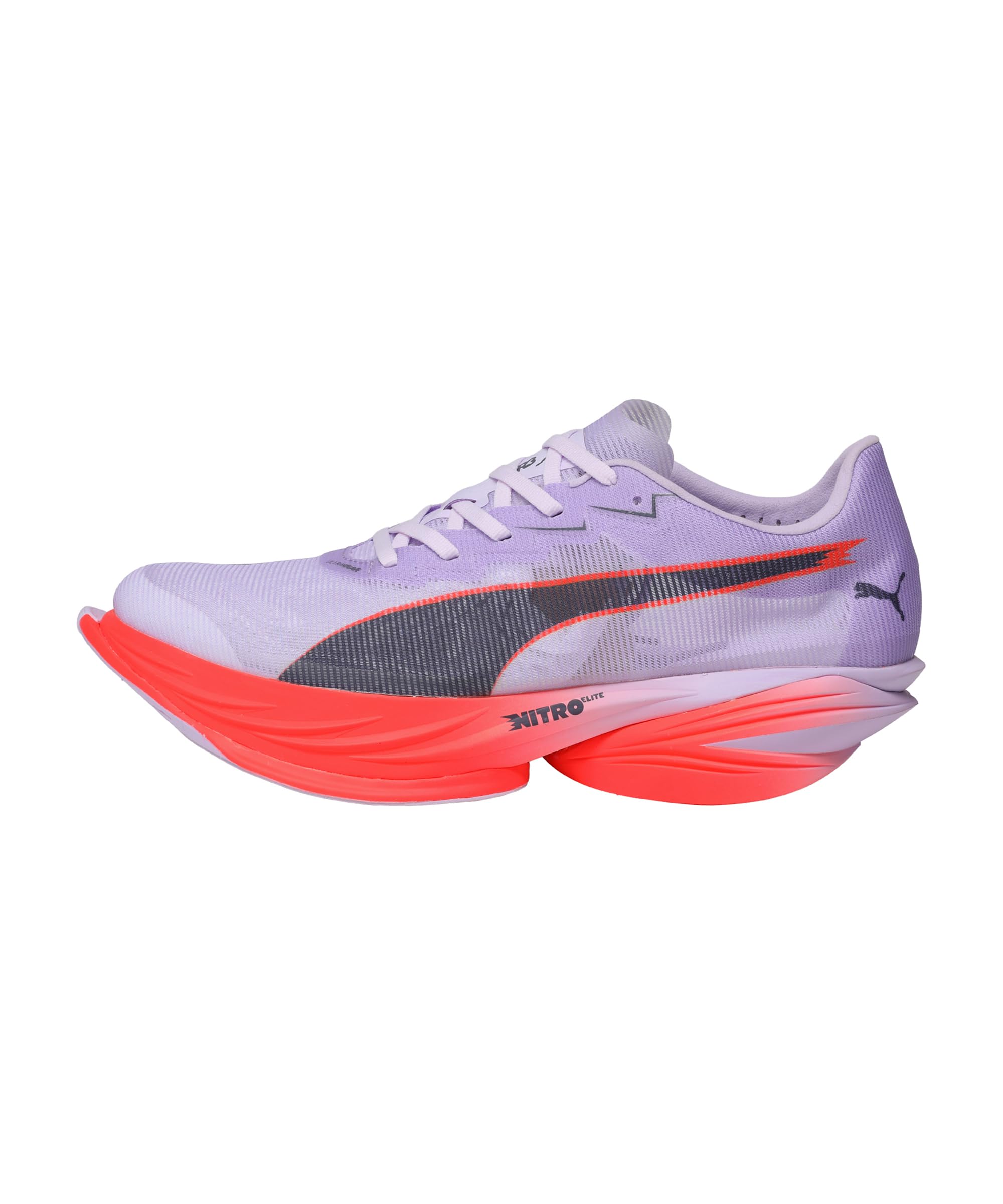 PUMA Fast-R Nitro Elite 3 Laufschuhe Wettkampfschuh Herren Flieder - Light Lavender-Ultra red 45