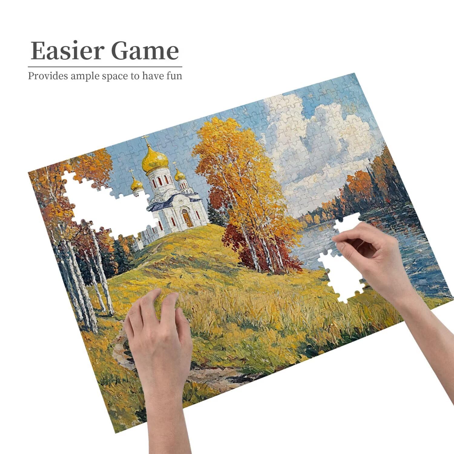 Puzzle in Legno per Adulti 1500 Pezzi | Vista| Giocattoli Educativi | Puzzle Adulti E Famiglie Decor | Dimensione Di 87x57cm | Regalo Adultis | Regali Natale (Formato: 34.8x22.8in) o-190