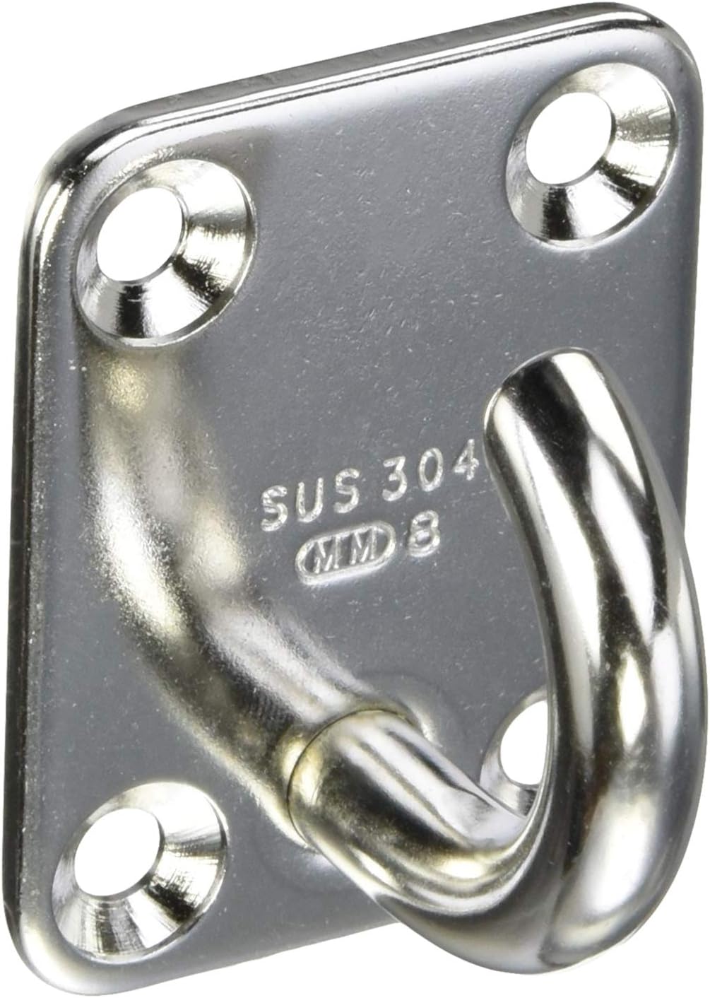 TRUSCO TOIP-5 Stainless Steel Open Eye Plate 0.2 inch (5 mm) (1 Piece=1 Bag)