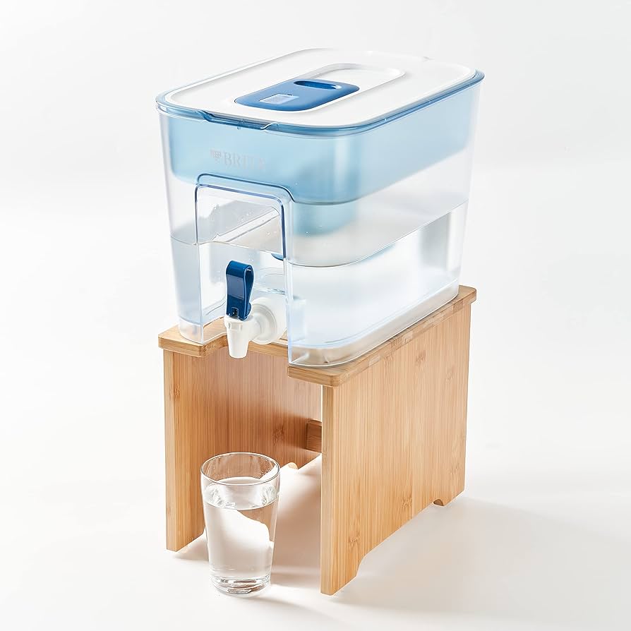 Amazon｜TAKKA ブリタ フロー 浄水器用 原木 サポート台 ウッド