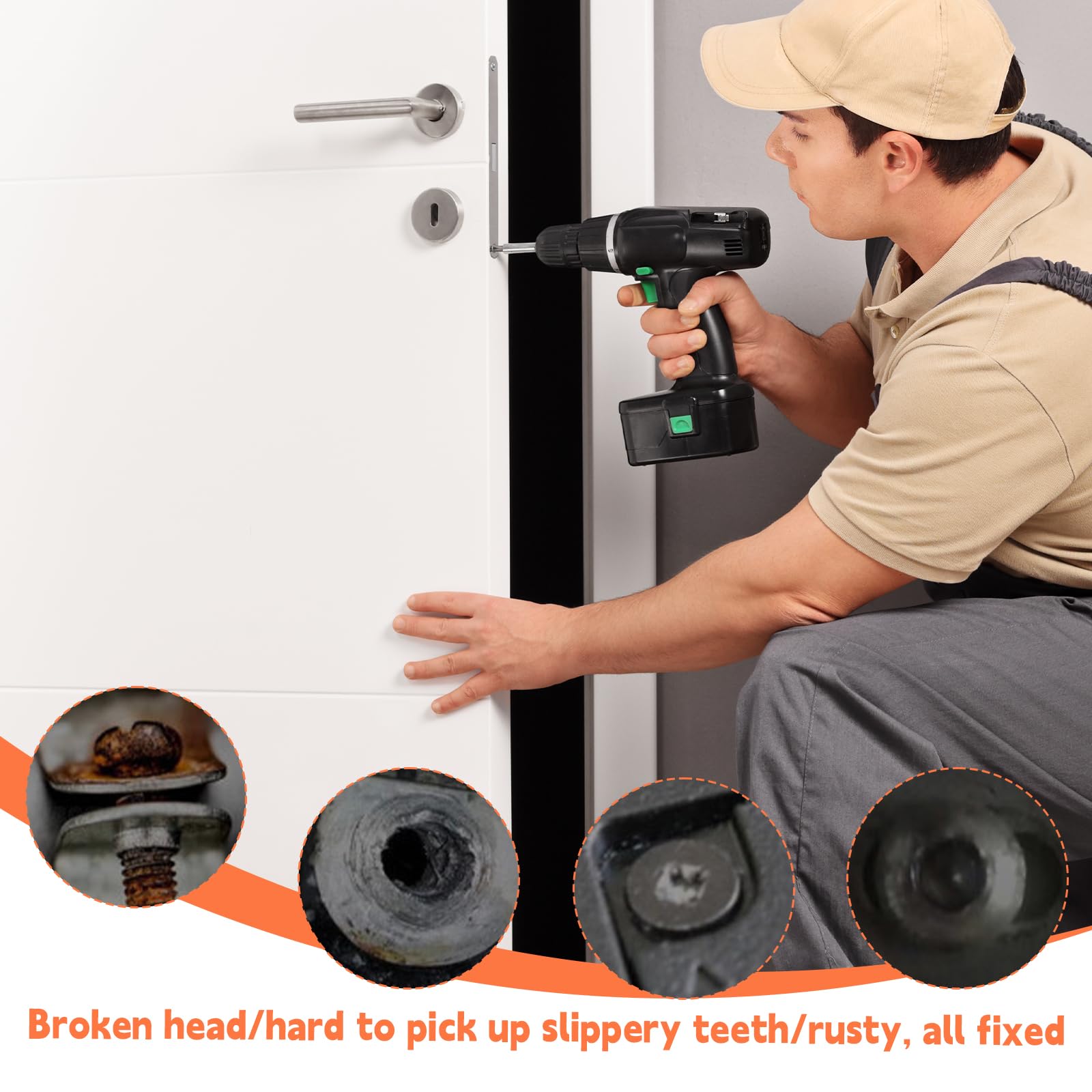 33 PCS Easy Out Bolt Extractor Set - Image 4