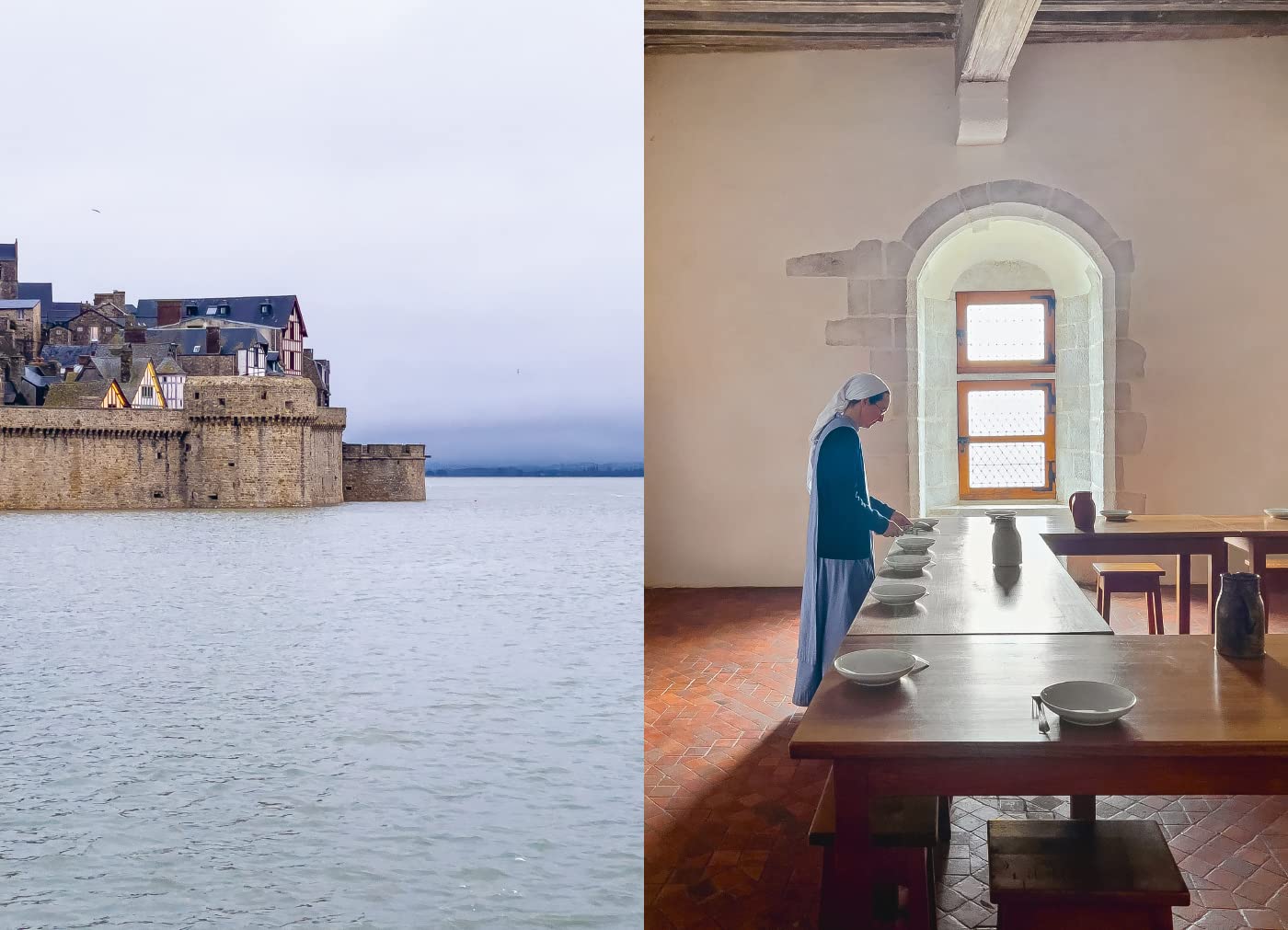 Mont Saint Michel - A la table des soeurs: A la table des soeurs