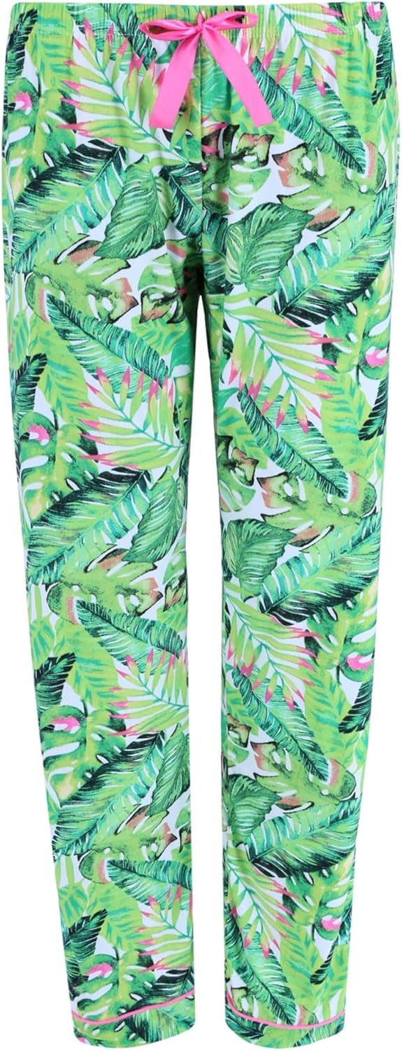 Mentally Exhausted Women's Hawaiian Notch Pajama Set - Image 3
