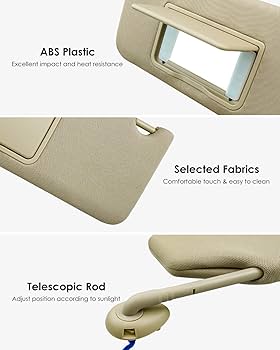 Amazon.com: Left Driver Side Sun Visor Compatible with Honda Pilot