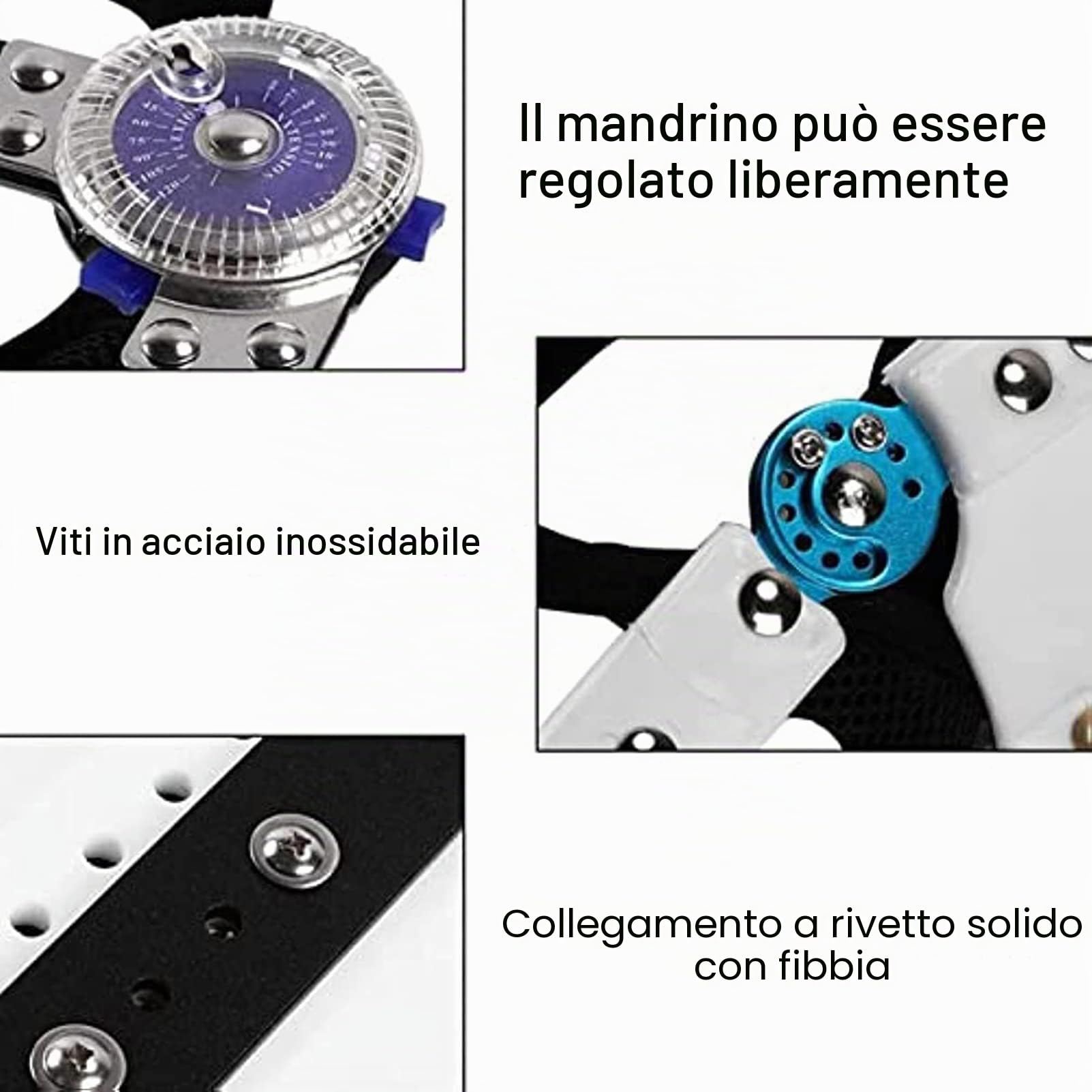 Tutore per la Caduta del Piede, ortesi Regolabile per Ginocchio e Caviglia, Bretelle per Ginocchio e Caviglia per Riabilitazione, Protezione per immobilizzatore