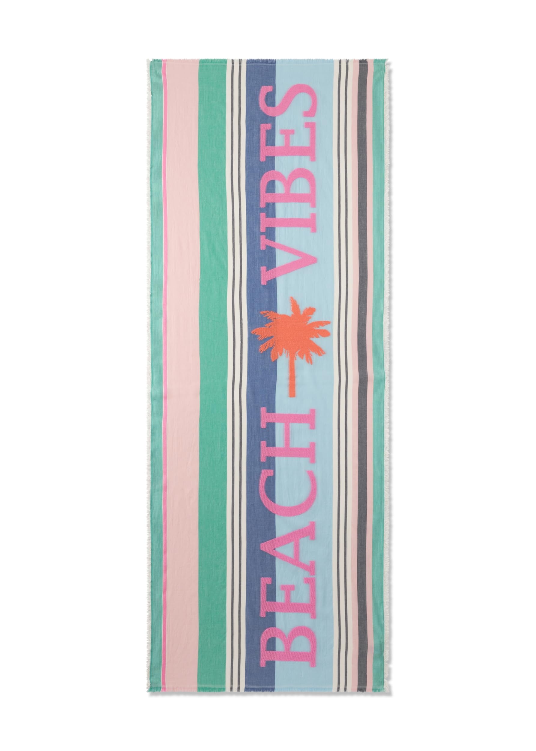 CODELLO WOVEN SCARF COTTON MIX BEACH VIBES - 70X180CM
