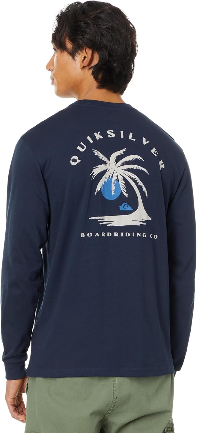 Quiksilver Men's Palm Island Long Sleeve Screen Tee