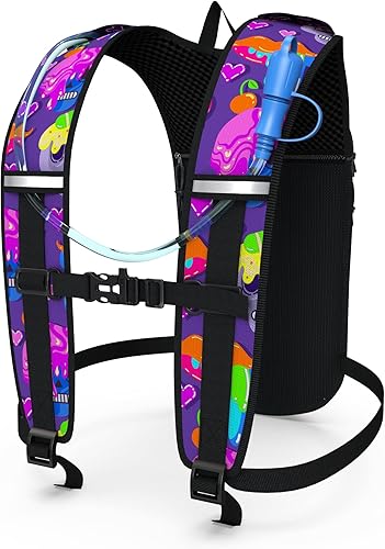 Miniatura 9 de Mochila de hidratación ligera  Bolsa de 2 litros incluida  Ideal para festivales, mochileros, senderismo, ciclismo de montaña, actividades al aire