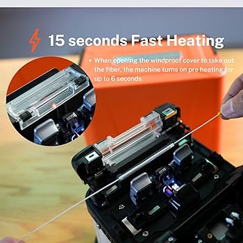 QIIRUN AI-10A Fusion Splicer Fiber Optic with Electric Fiber