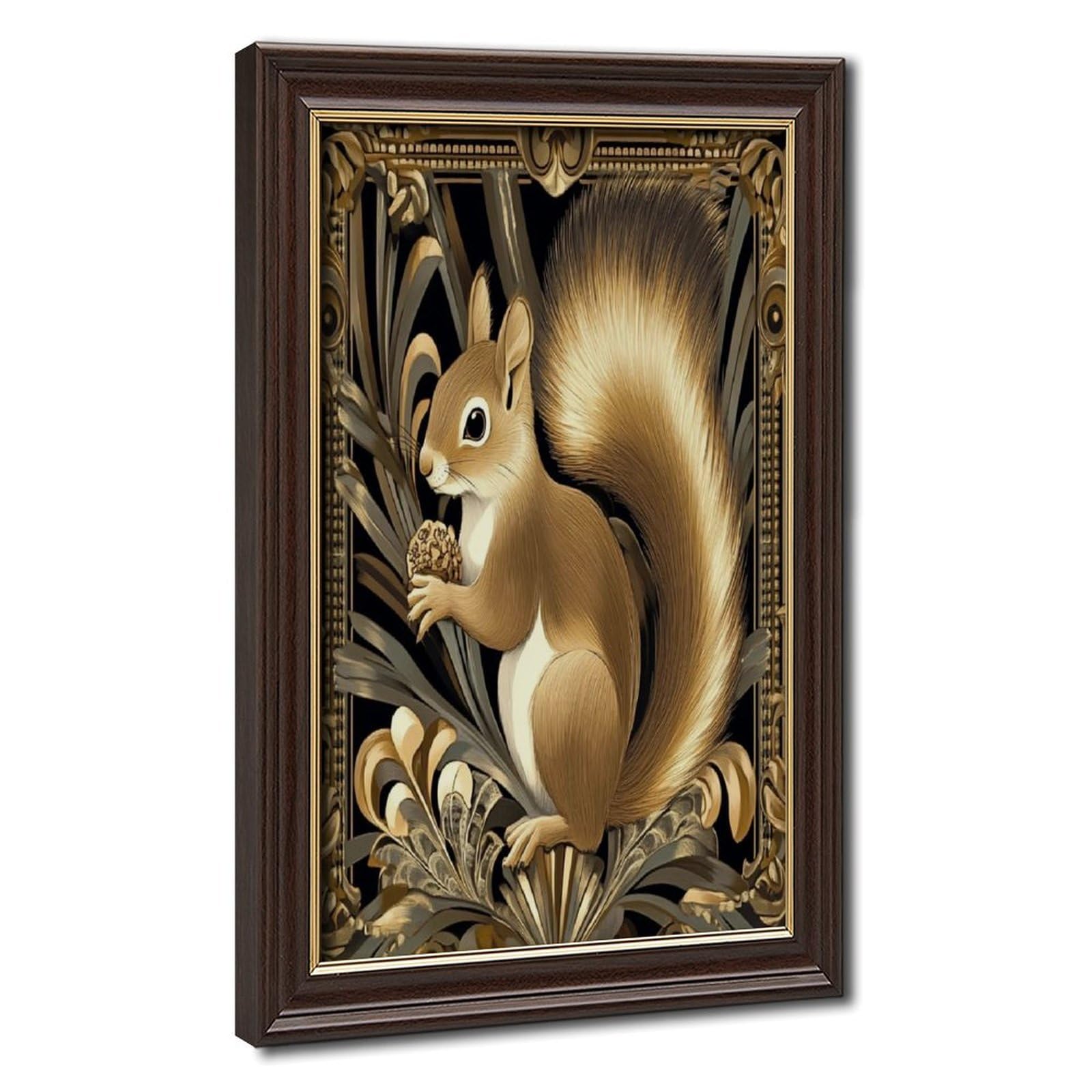 Bareronor Funny Squirrel (36) Canvas Poster Bedroom Decor Landscape Office Room Decor Gift 24" L X 36" W