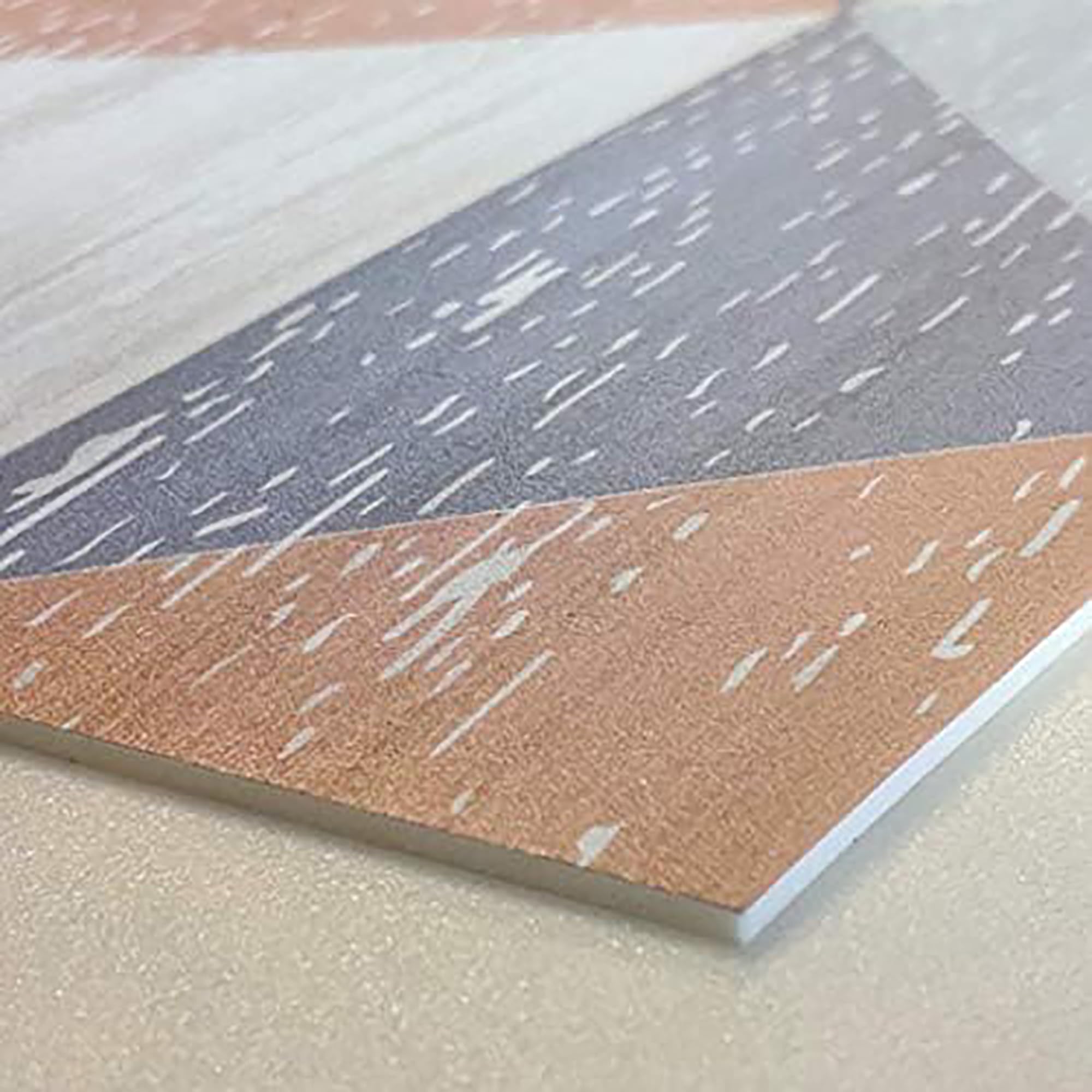 CREARREDA Tapis de Cuisine antidérapant Colour Wood 50x240 Tapis de Protection de Sol en Vinyle 100% fabriqué en Italie, avec Encre Non Toxique, Ignifuge et résistant à l'eau