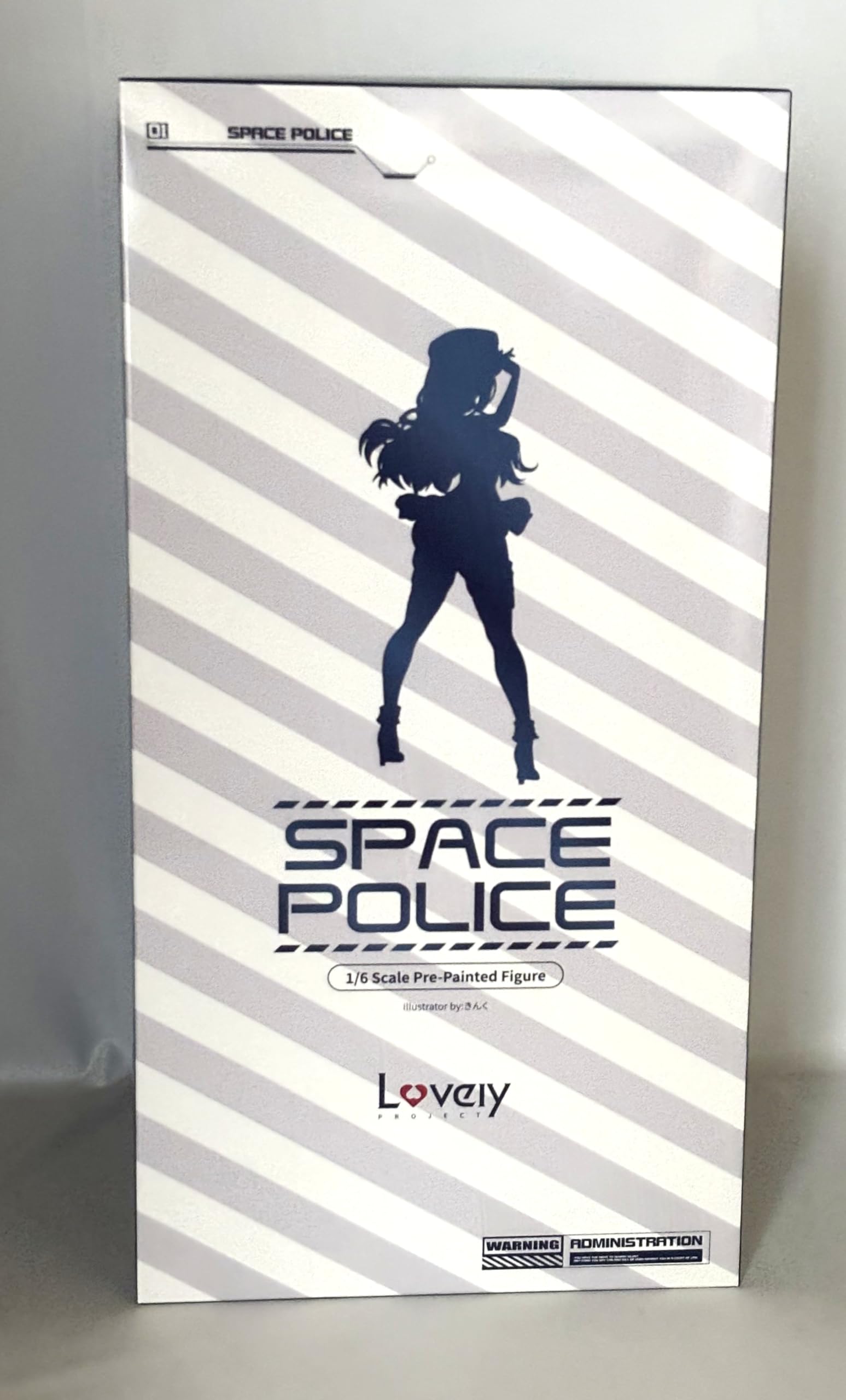 Amazon.co.jp: 宇宙警察 Illustrated by きんく 1/6 フィギュア Lovely