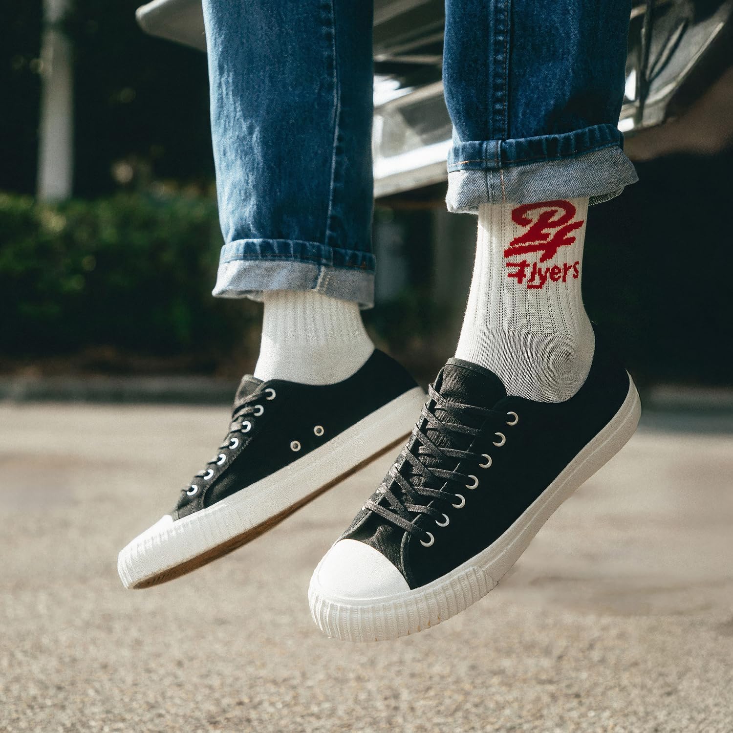 PF Flyers Center Low Top Sneakers for Men and Women, Original Canvas Lo-Top Casual Shoe, Unisex - Image 2