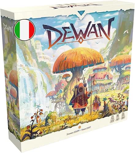 Asmodee - Dewan, Gioco da Tavolo Strategico di Posizionamento, Conquista