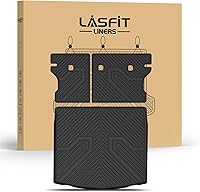 Vista 20 de LASFIT - Tapetes hechos a la medida para tu vehículo específico, de elastómero termoplástico, duraderos, revestimiento protector para todo clima