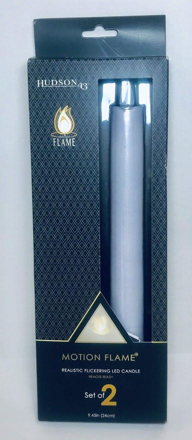 Hudson 43 Motion Flame Realistic Flickering LED Candle