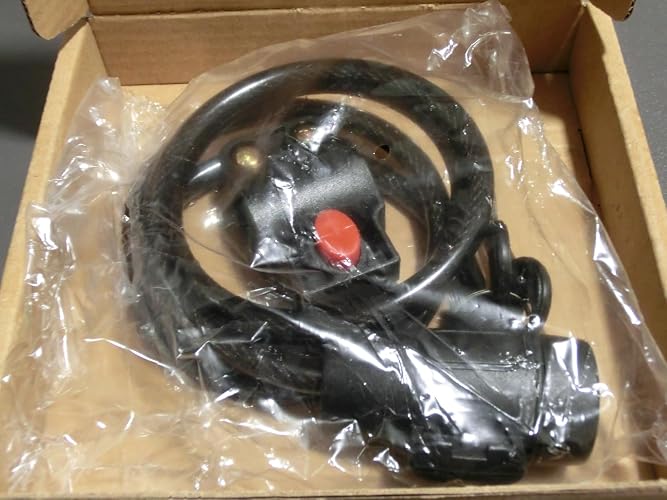 Amazon.co.jp: DOUBUYONGYI 自転車 ワイヤーロック 鍵式 高強度鋼線