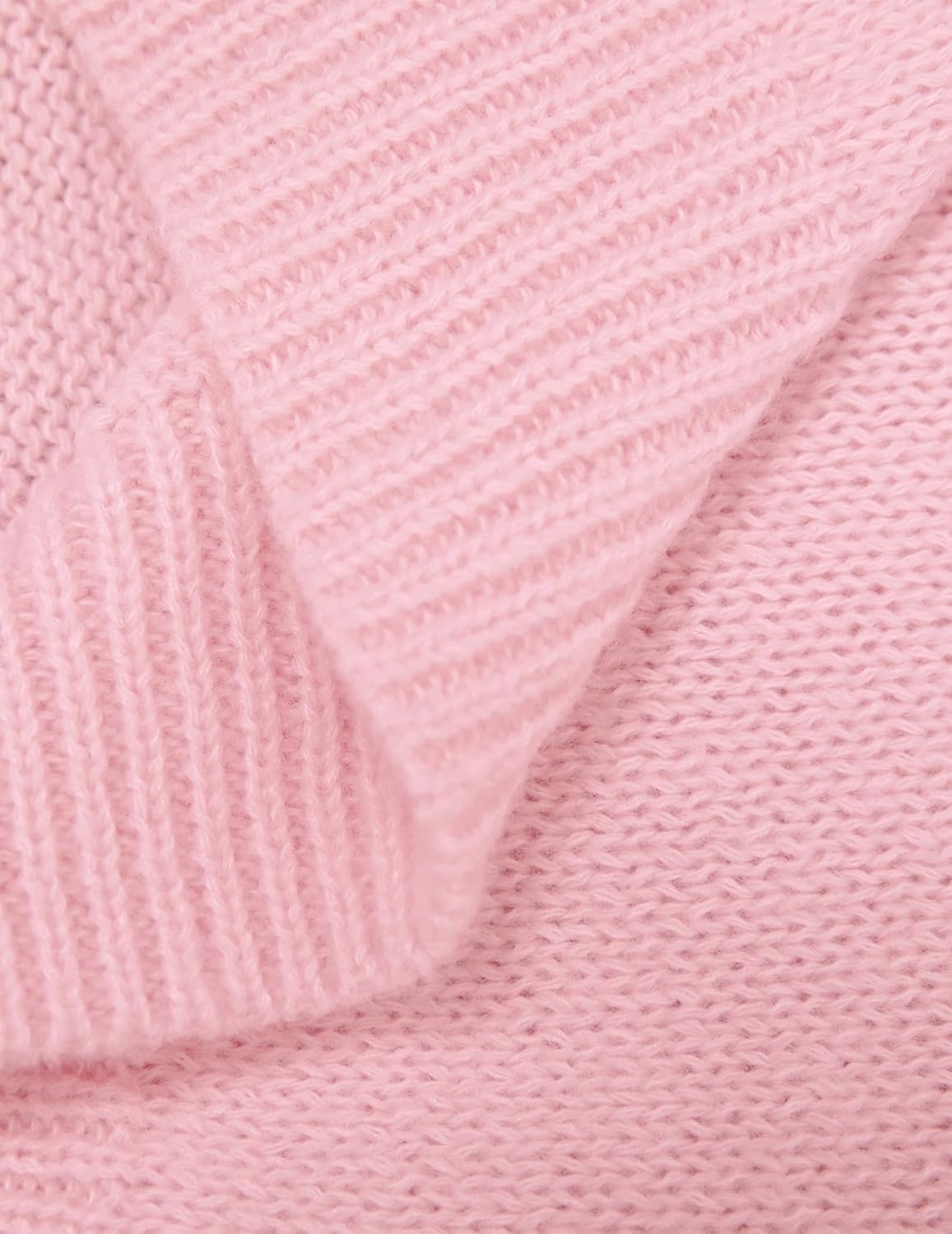 Womens Oversized Cute Crewneck Heart Ribbed Knit Contrast Color Pullover Sweater Winter Spring Valentine's Day 2025 - Image 7